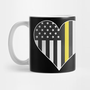 911 Dispatcher Thin Yellow Line Mug